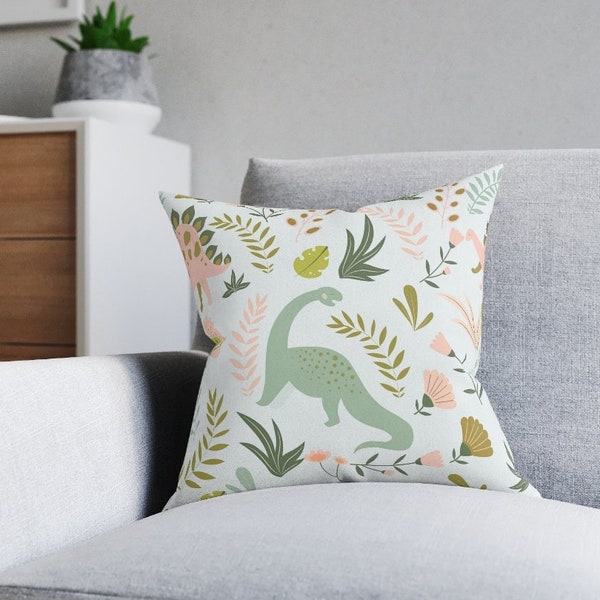 Dinosaur Pillow Etsy