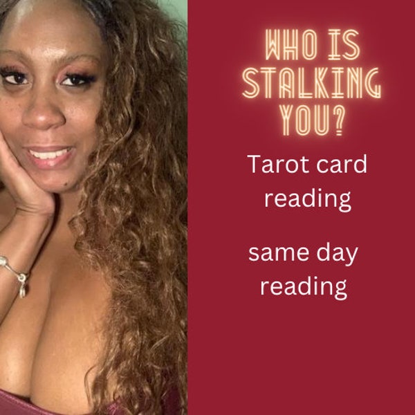 Who is stalking you? tarot card reading digital pdf