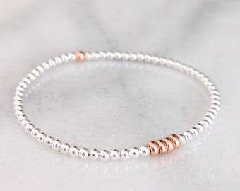 Sterling Silver Decade Bracelet: Milestone Birthday for Various Ages