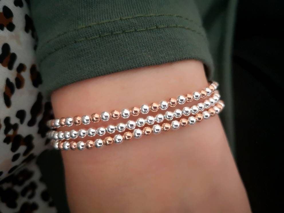 Rose gold online vermeil bracelet