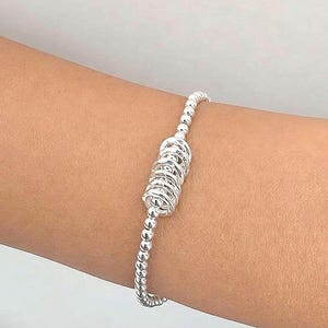 20er,30er,40er,50er,60er,70er, 80er und 90er Sterling Silber Armband
