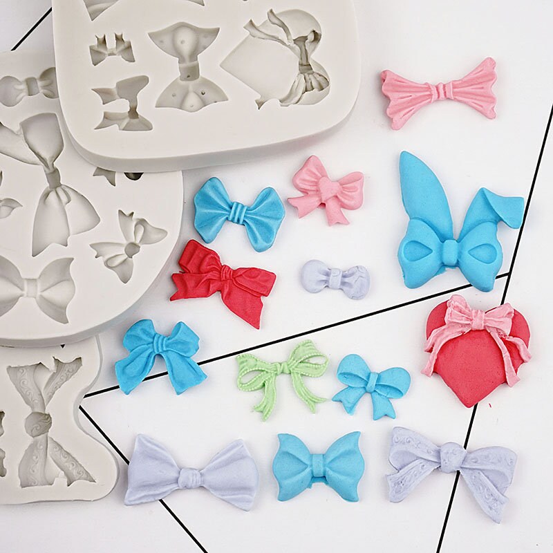 Bowknot Mold Bow Mold Bowtie Mold Mini Silicone Mould Etsy
