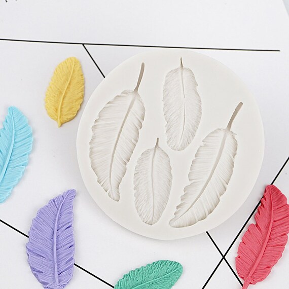 feather silicone mold