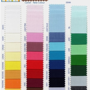 25mm / 1" Handmade Bias Binding Tape Folded ~ Plain POLYCOTTON 40 Colours Available ~ Price is per metre