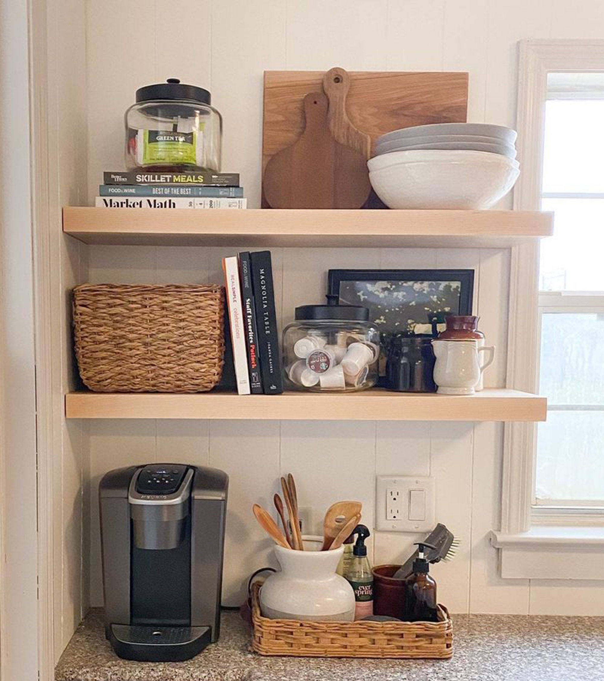 Modern Floating Shelves Modern Shelves for Bathroom Solid - Etsy