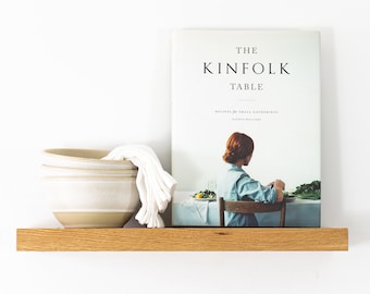 In-Stock White Oak Floating Shelves | Floating Shelves with Hidden Bracket | Wood Floating Shelves | Real White Oak Open Shelves | OpenShelf