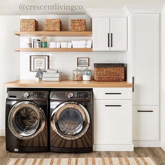 Laundry Room Shelves Floating Shelves for Laundry Room - Etsy