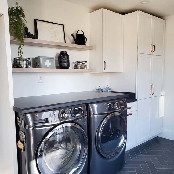 Laundry Room Shelves, Floating Shelves for Laundry Room, Laundry Room ...