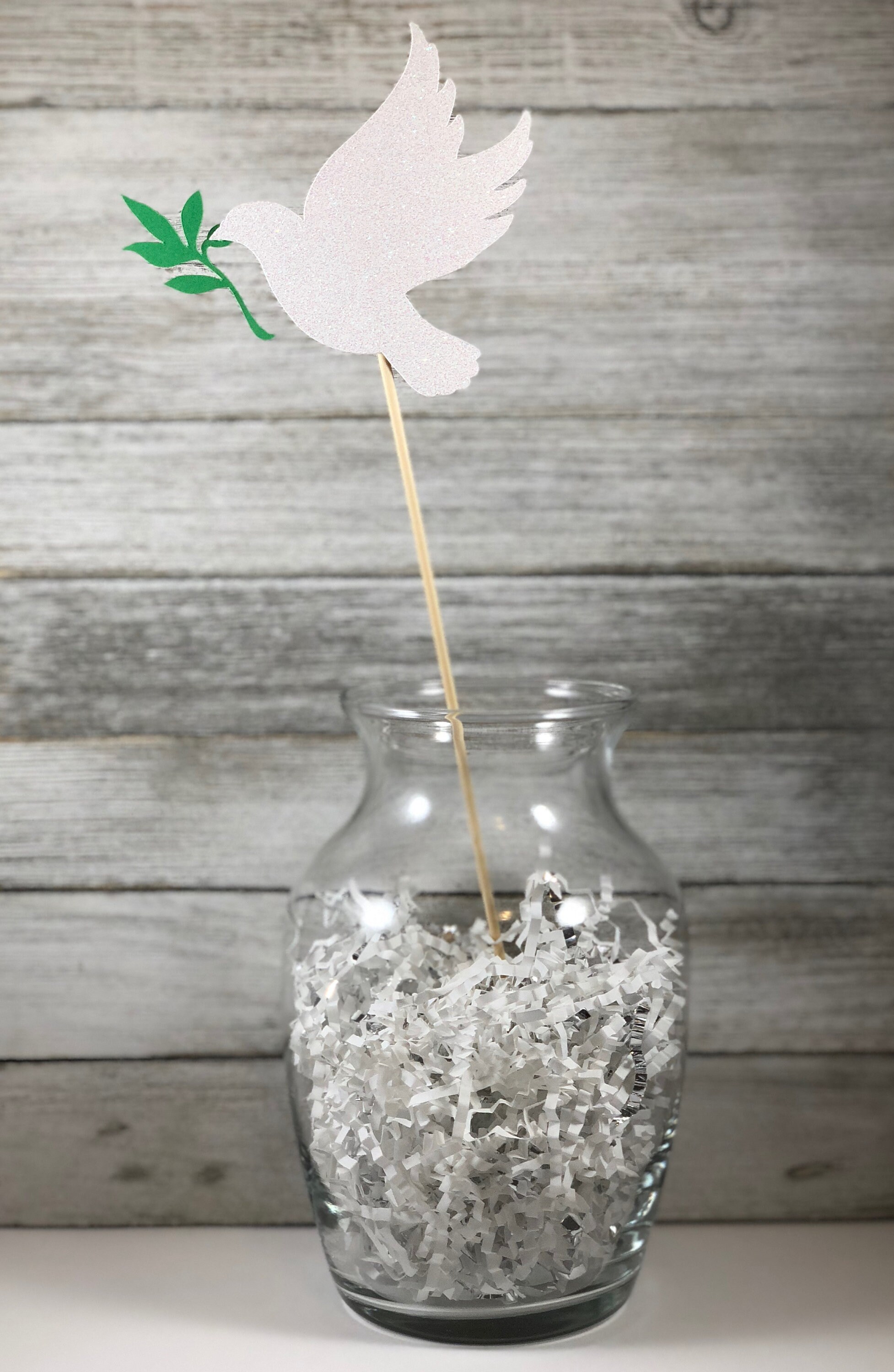 Baptism Dove Style 2 Centerpiece Sticks Set of 3 | Etsy