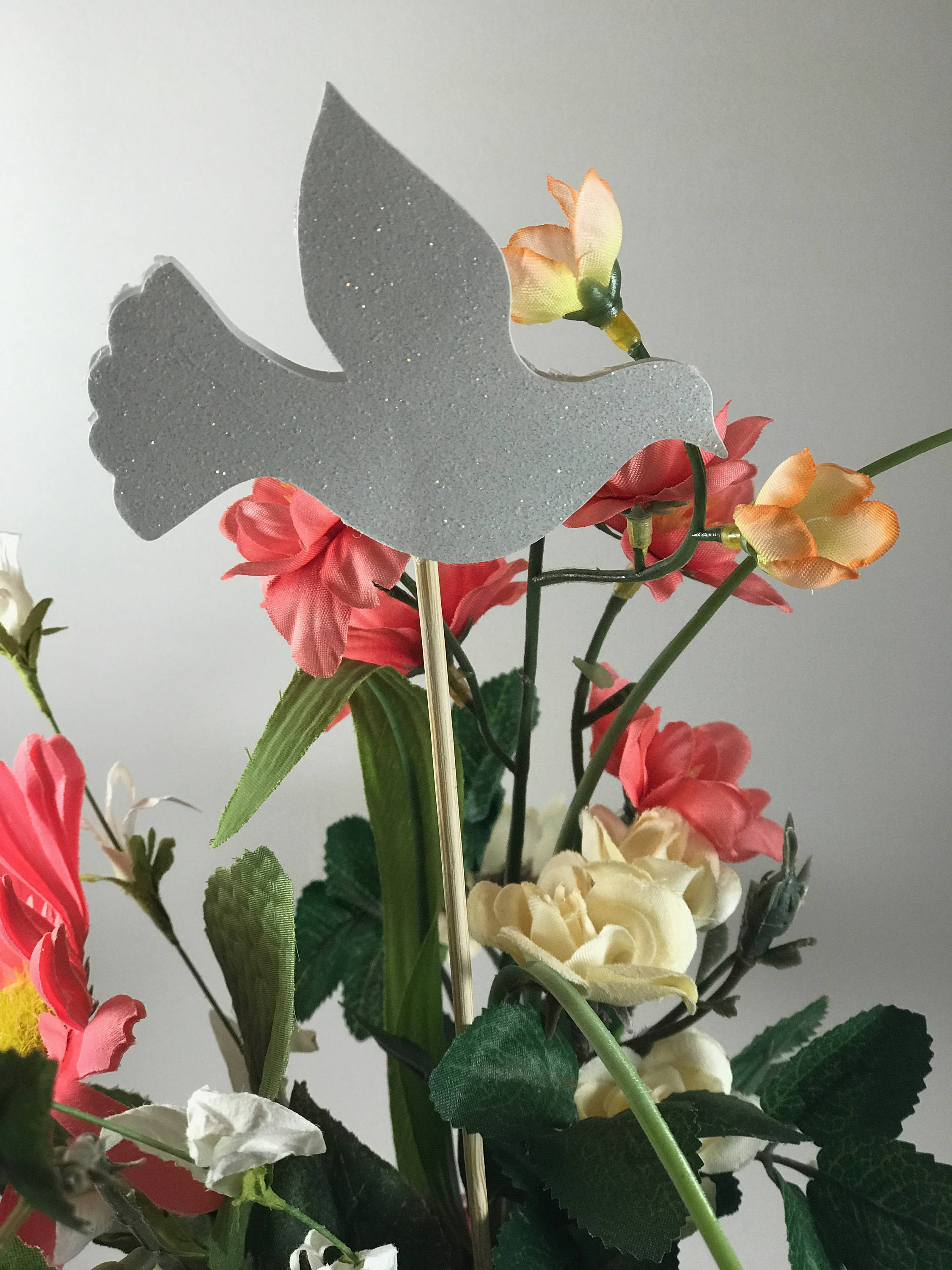Baptism Dove Centerpiece Set of 6 - Etsy