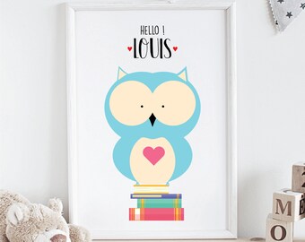 Dessins Droles Hibou Etsy