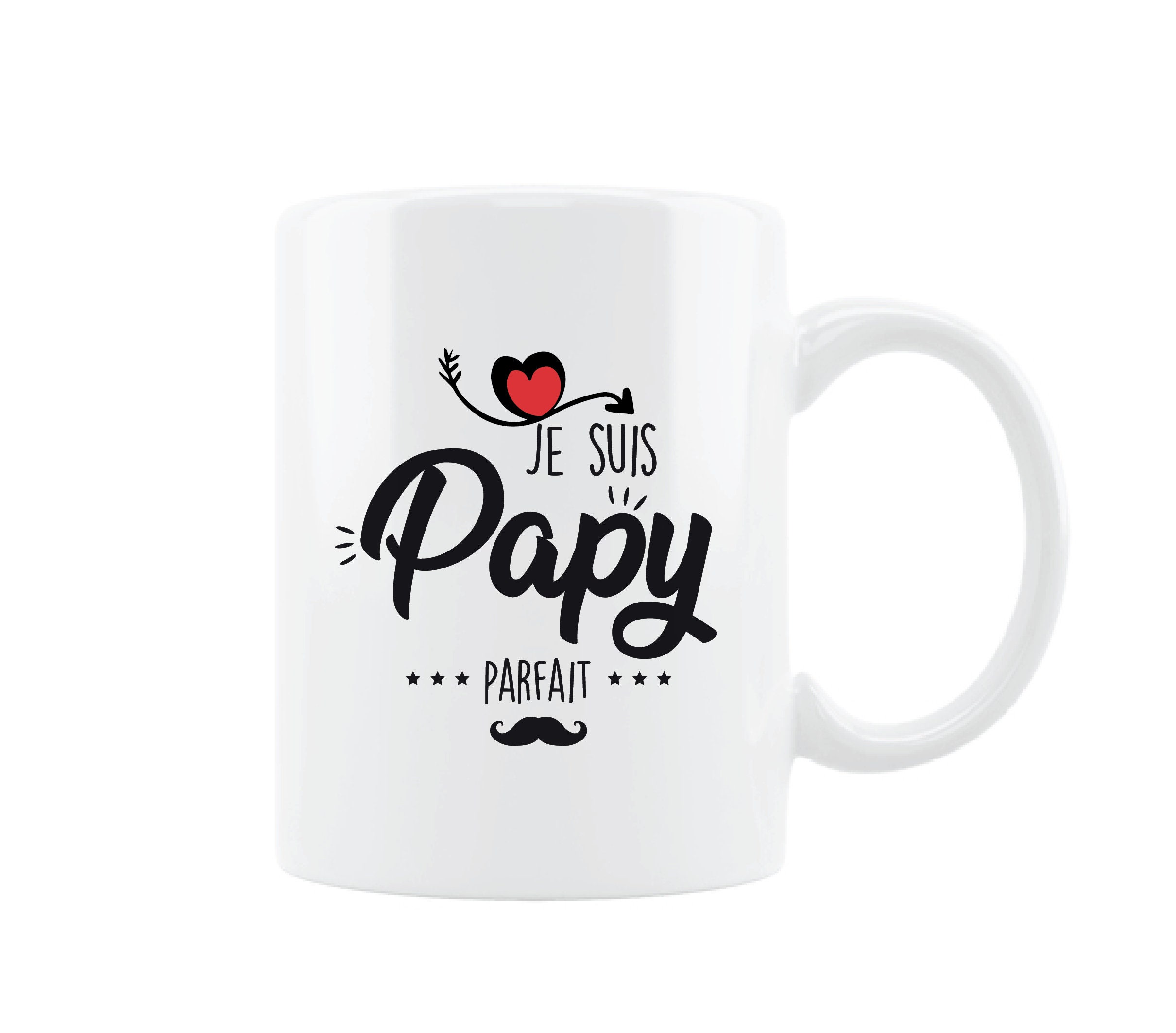 Mug Personnalisé Je Suis Papy Parfait. Cadeau d'anniversaire Pour Grand-Père