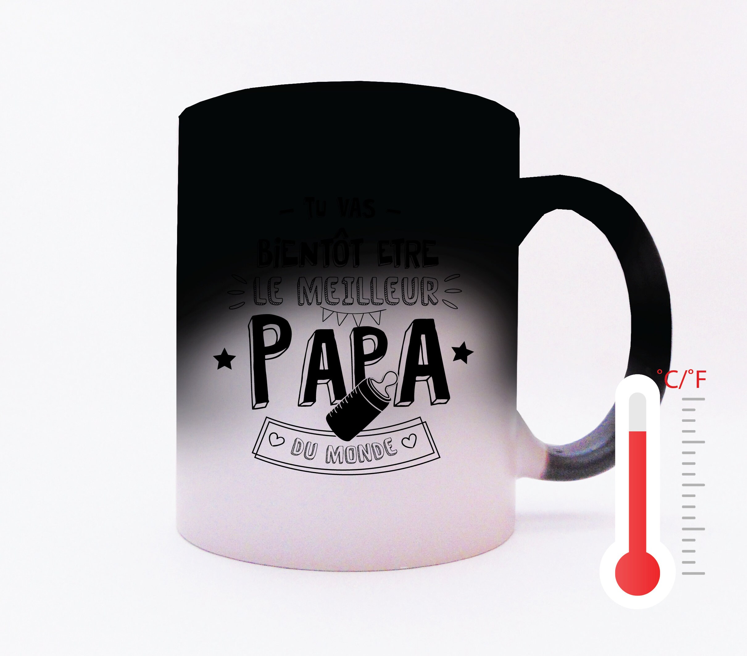 Mug personnalisé papa et son bébé - Idée cadeau homme - Fête des pères –  LES CREAS D'ANITA