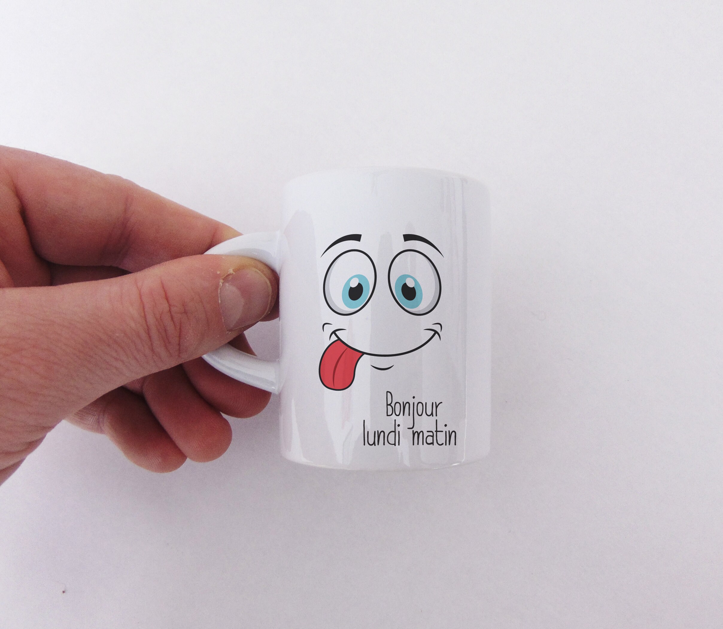 Mug Personnalisé 100%, Petit Cafe Amoureux, Mini Tasse Expresso 75 Ml