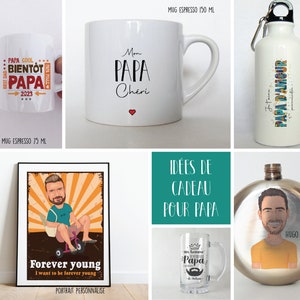 Mug personnalisé Bonne fête papa cadeau pour papa image 9