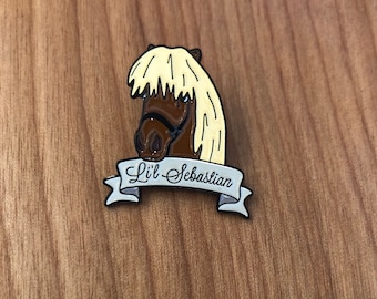 Li'l Sebastian Enamel Pin | Parks and Rec