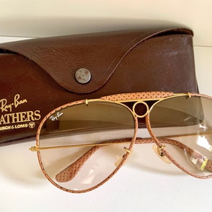 Ray Ban Leathers Etsy