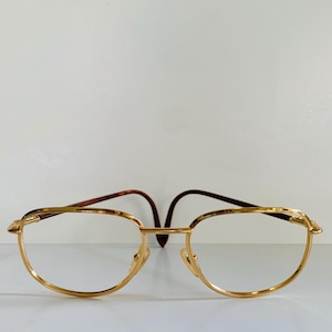 Christian Dior Vintage glasses - 2059 golden and brown frames