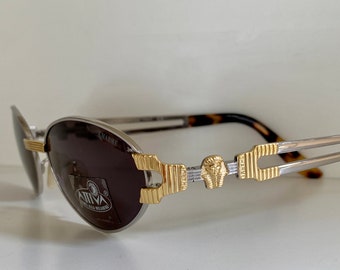 Charme Vintage 80er Jahre Sonnenbrille - 7535