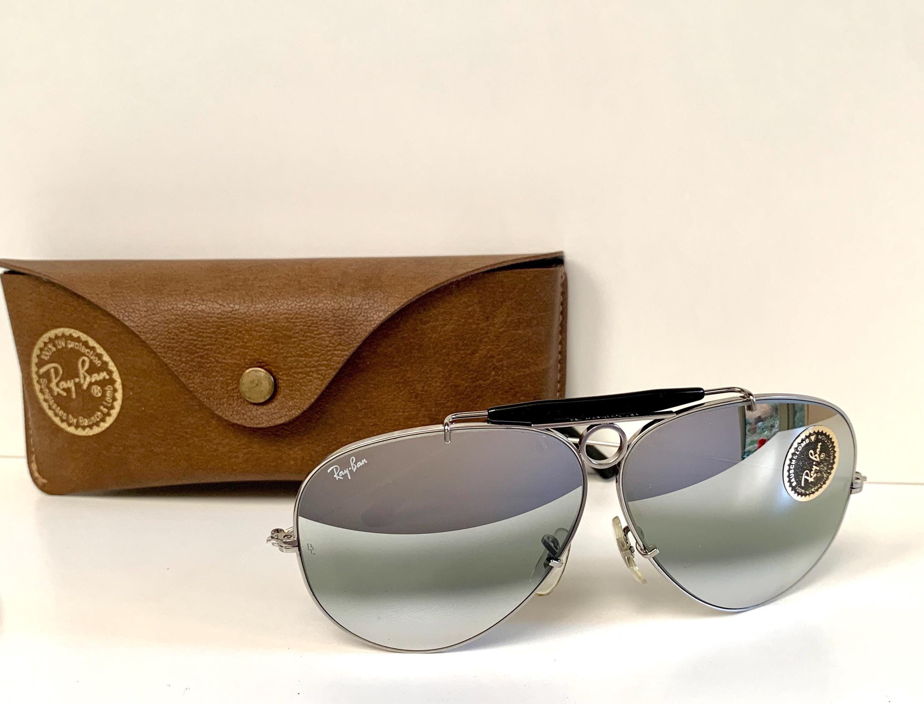 送料無料，お得 美品!!90\'s B&L Ray-Ban Flying Colors RED ブルー調光 メタル 58㎜ チャンジャブル レイバン ビンテージ ボシュロム ティアドロップ USA