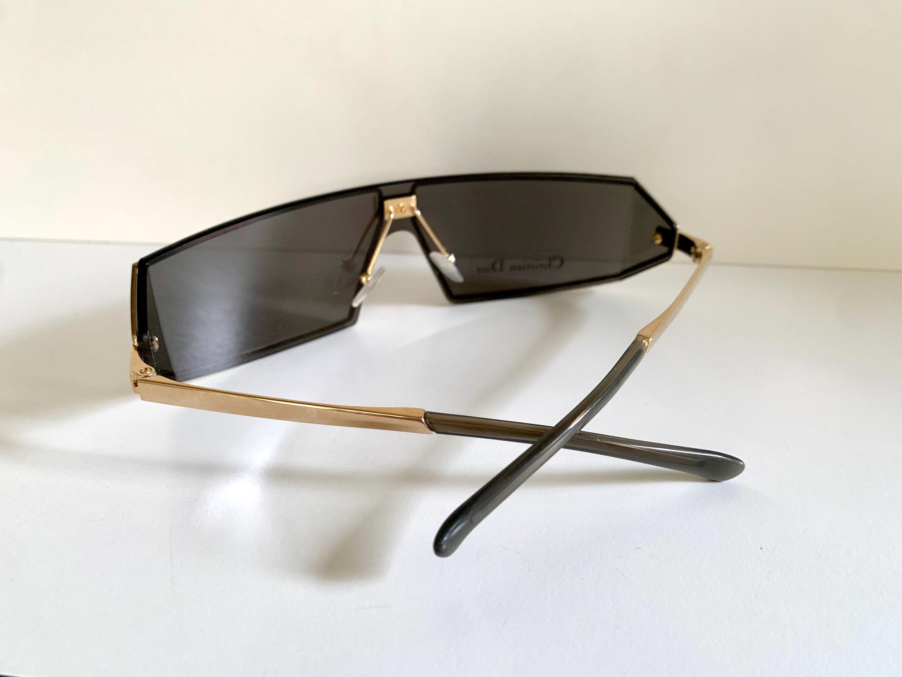Christian Dior Vintage Sunglasses - 00s Dior Troika Mask Rectangle