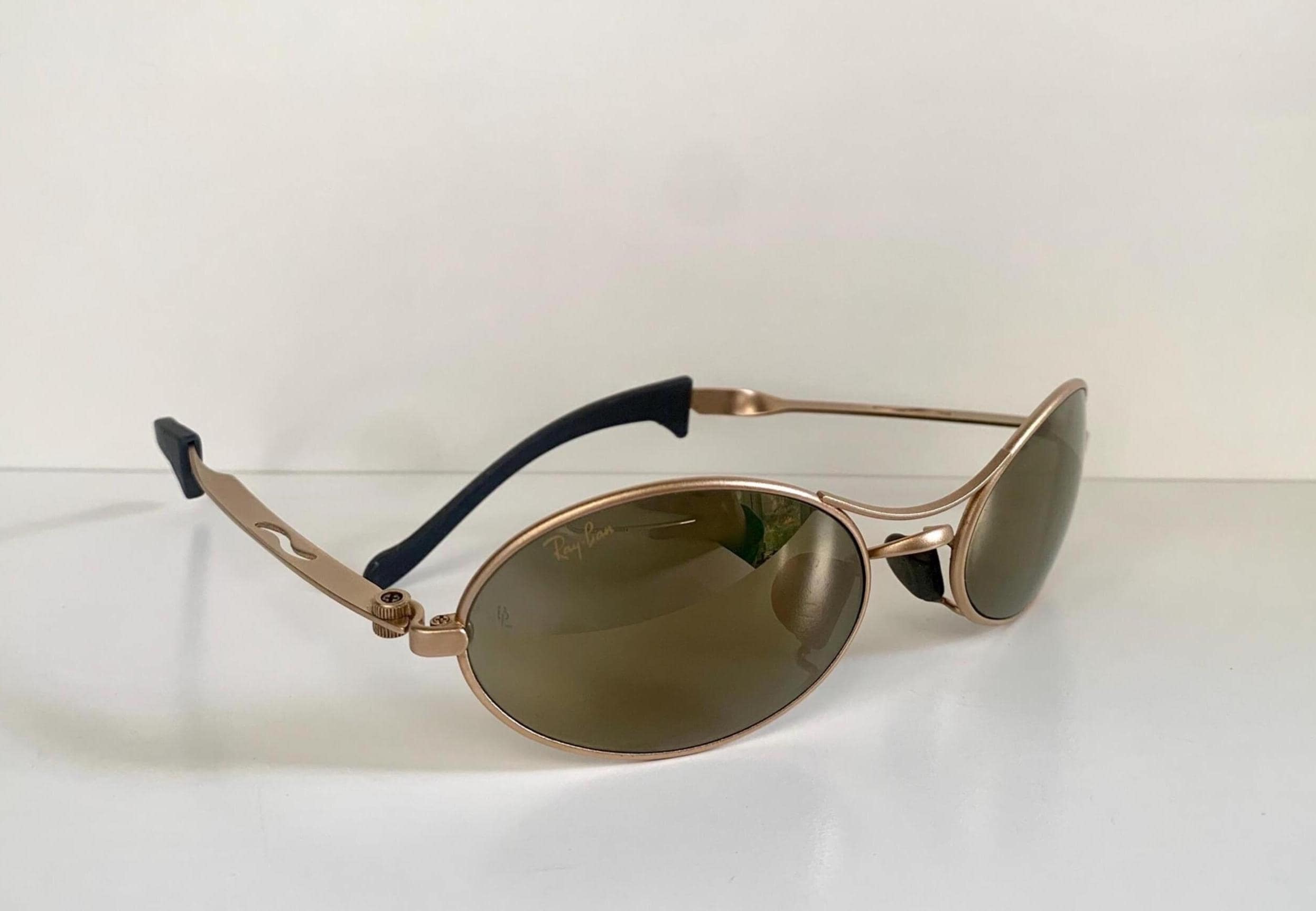 Ray Ban B&L USA Vintage Sunglasses - Rare W2307 Orbs Ellipse 