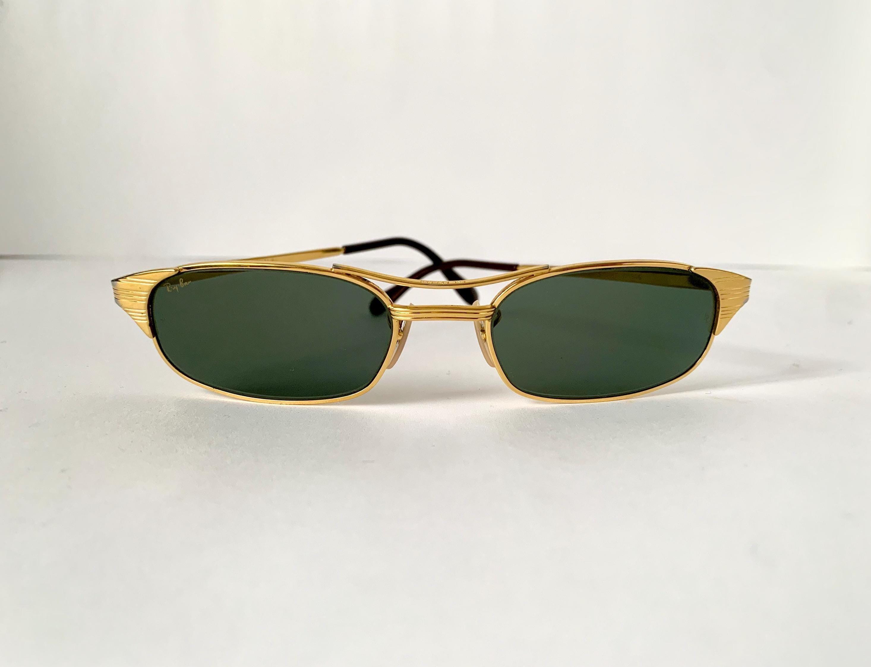 Ray-Ban Signet Sunglasses Ray-Ban Signet Gold Plated Sunglasses – The House of Iconic  main image 2