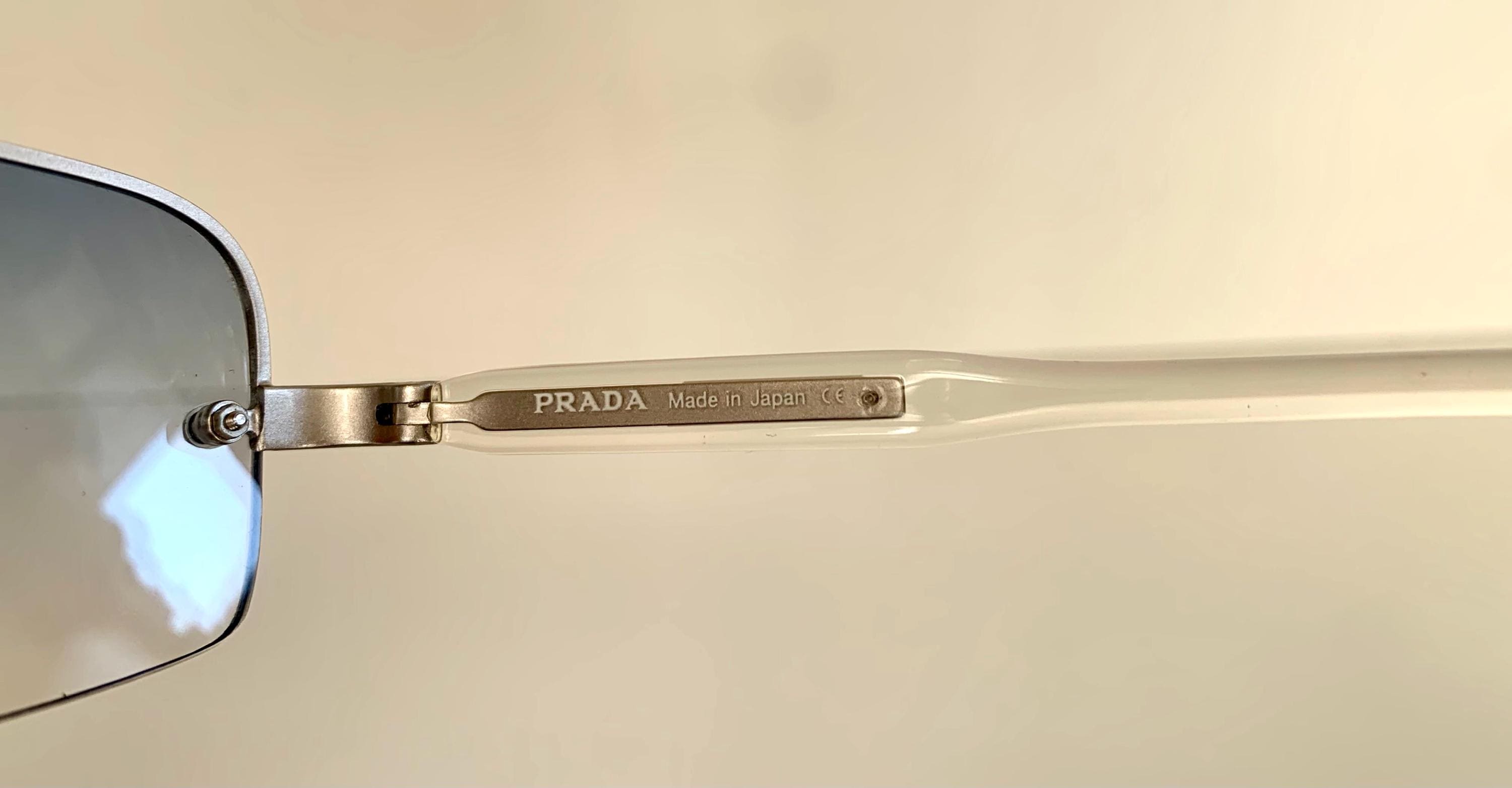 小物 00s archive PRADA rimless sunglasses 00s archive PRADA rimless sunglasses