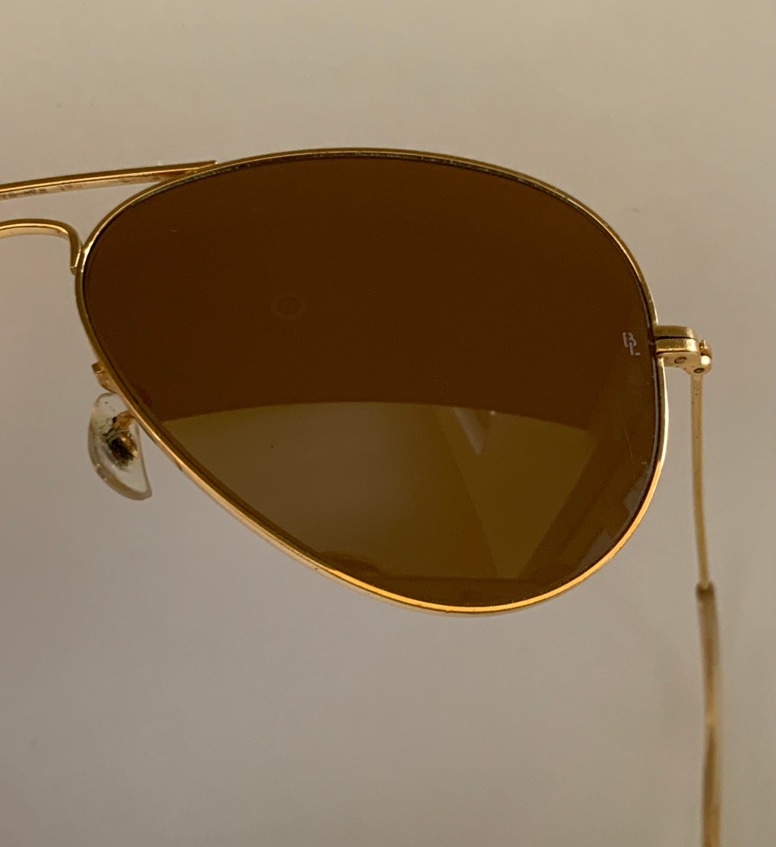 Ray Ban B&L USA ヴィンテージサングラス - 58 mm アビエーター