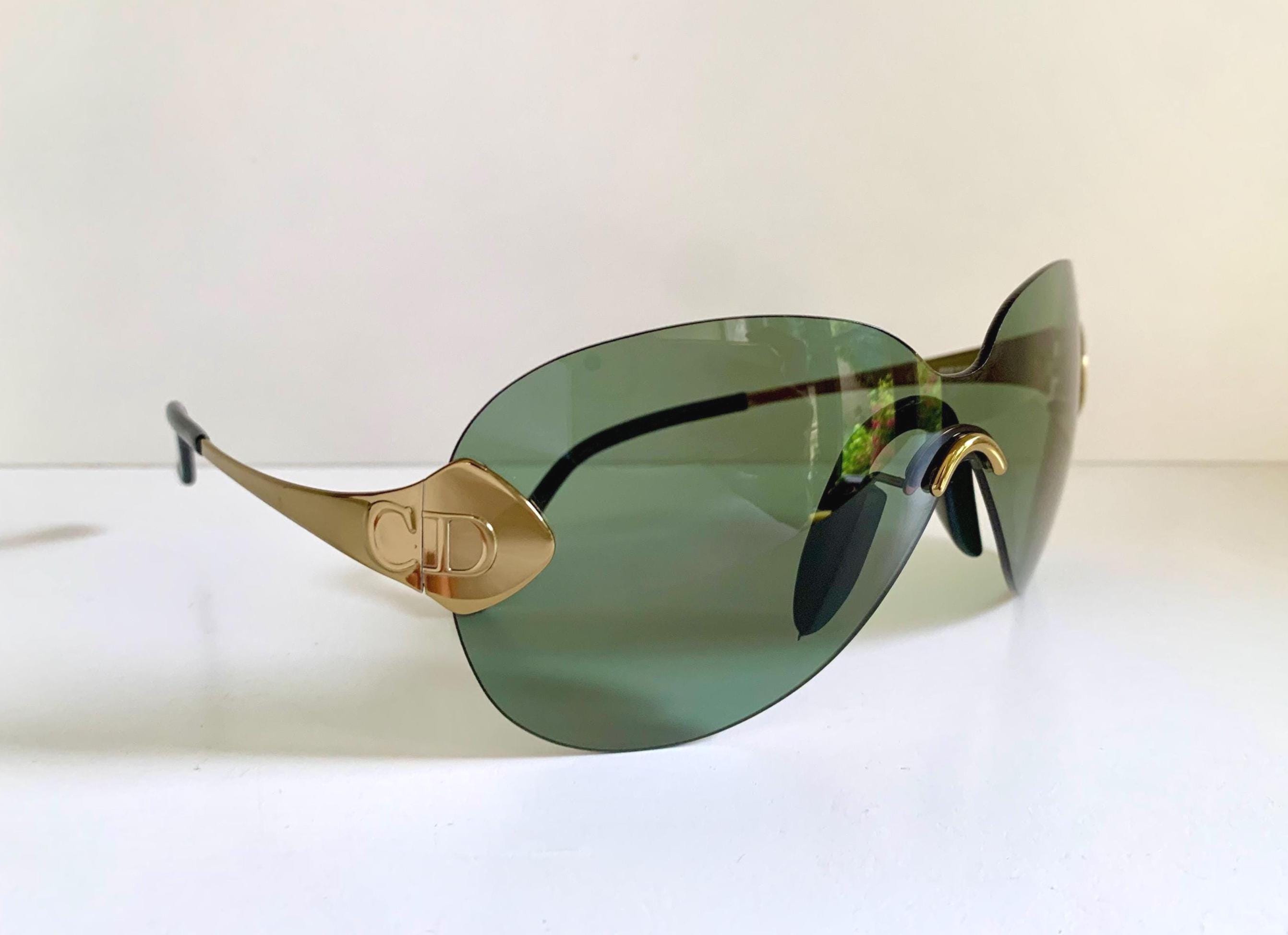 クリスチャンディオール ジョンガリアーノ リムレスグラデーション サングラス Dior Galliano Vintage Sunglasses - Etsy