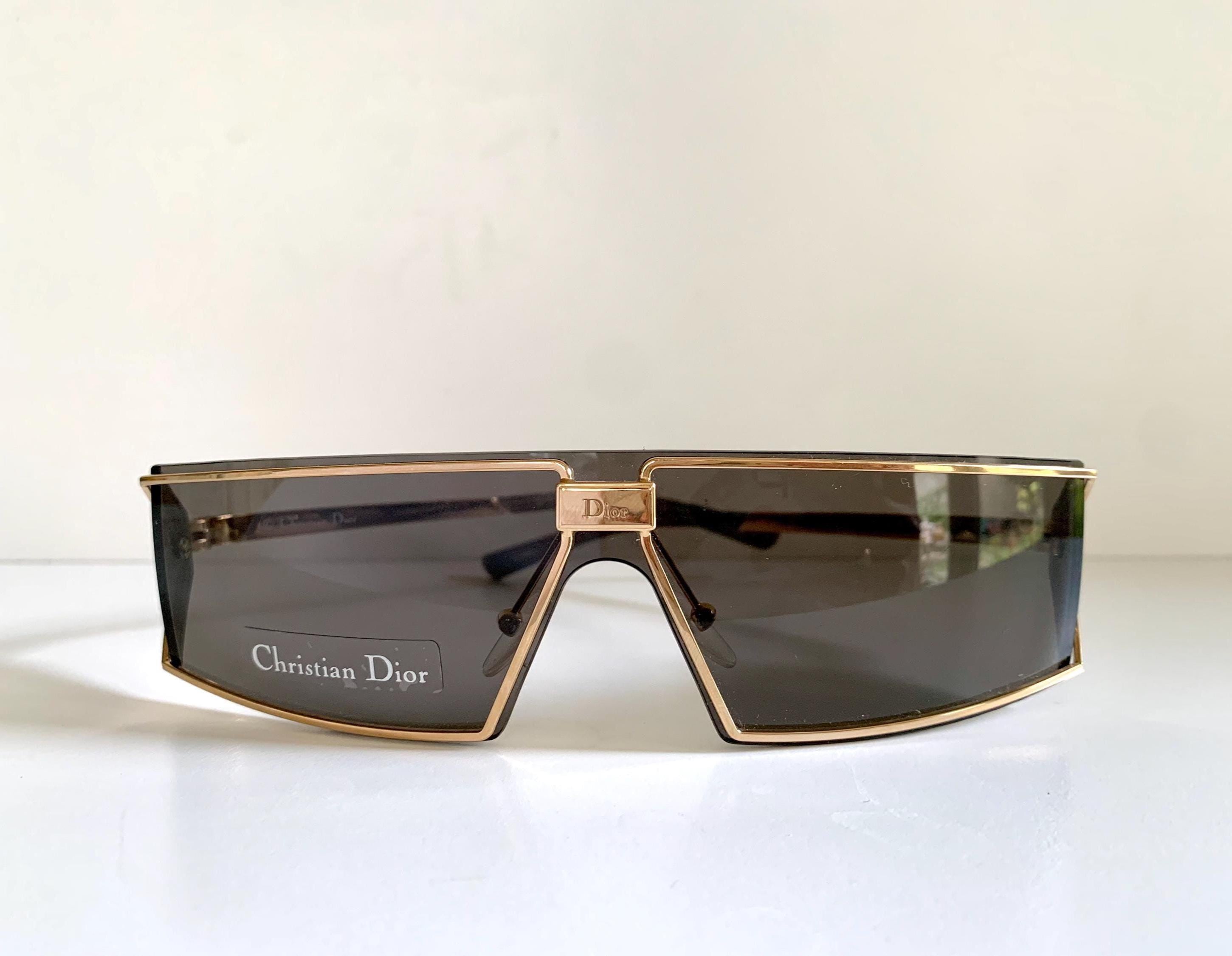 Christian Dior Vintage Sunglasses - 00s Dior Troika Mask Rectangle