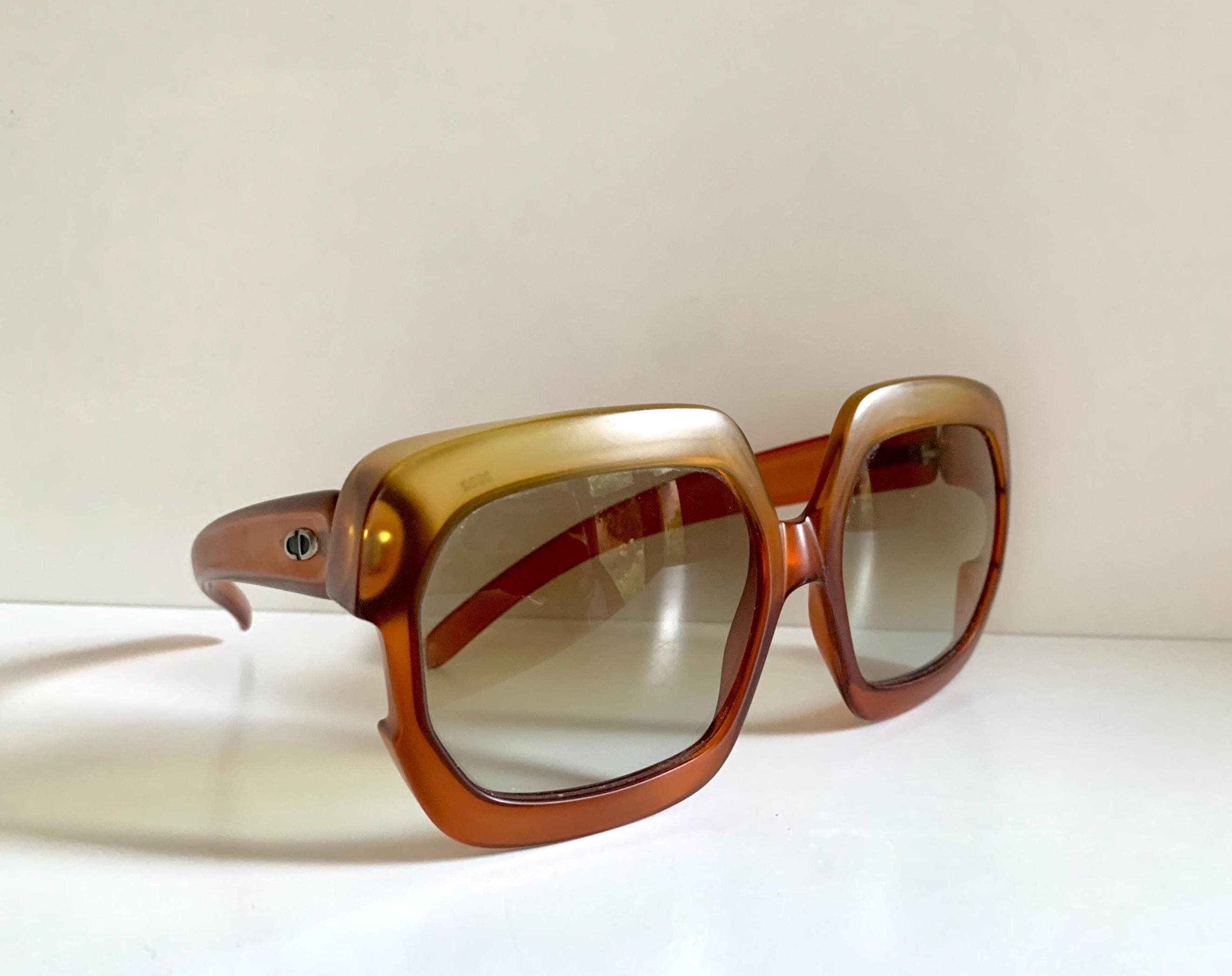 小物 Rare Vintage Dior 70s Sunglasses Vintage Sunglasses Christian Dior Sunglasses 1970s Made in Germany