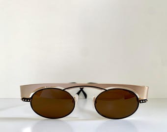 Neostyle holiday vintage sunglasses - 967 gold and black frame
