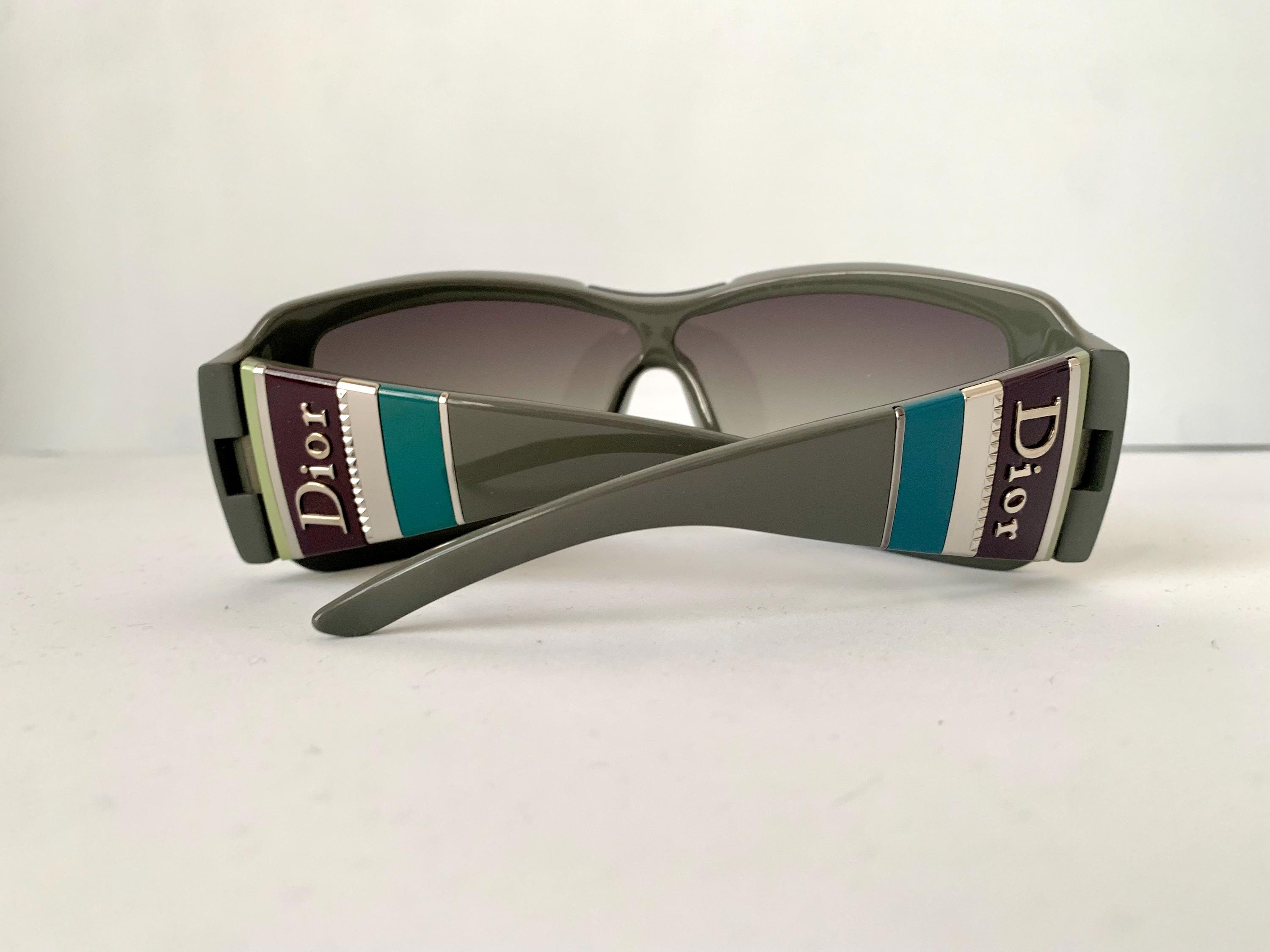 Sunglasses Christian Dior Vintage 00s - Dior Stripes 2 Oversized