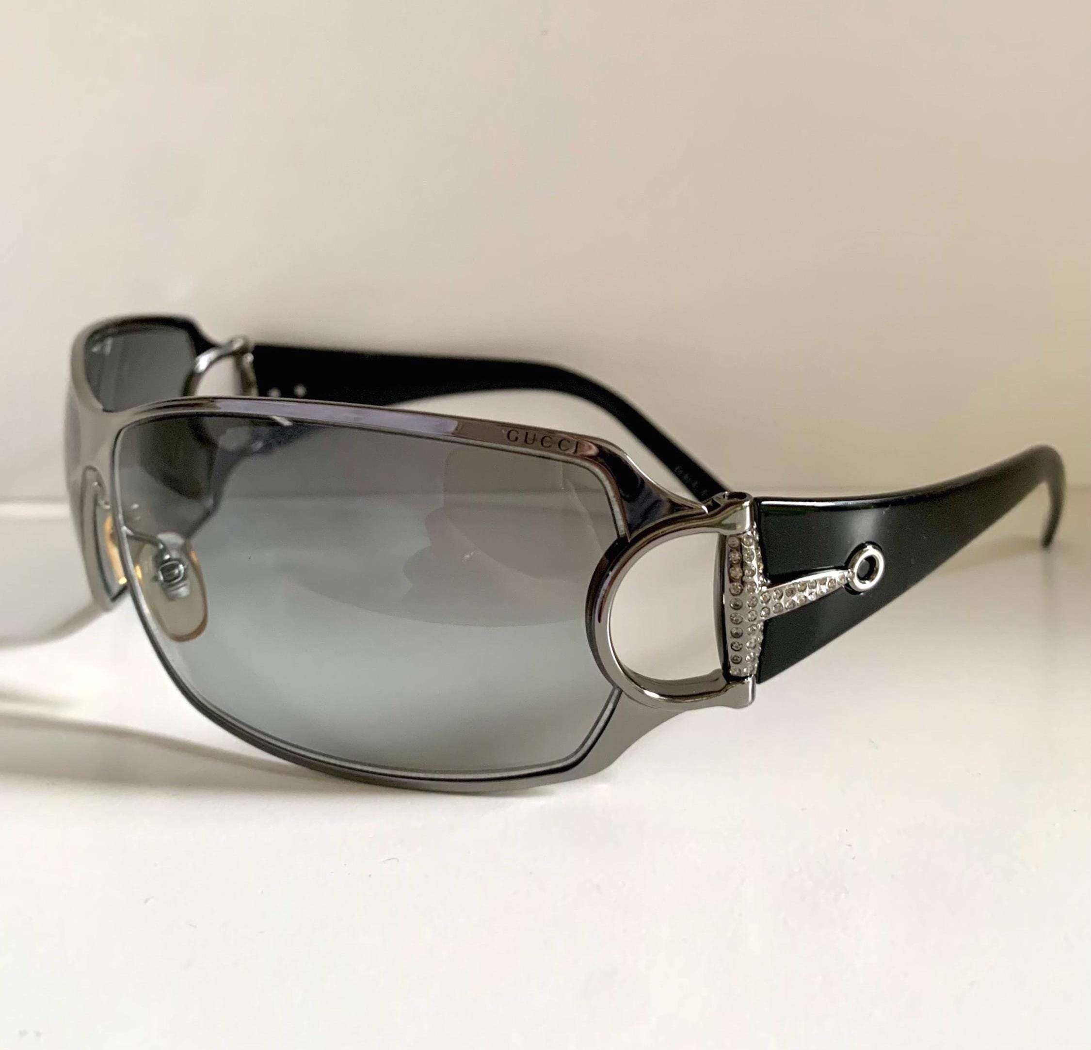 Gucci Horsebit Sunglasses - Etsy