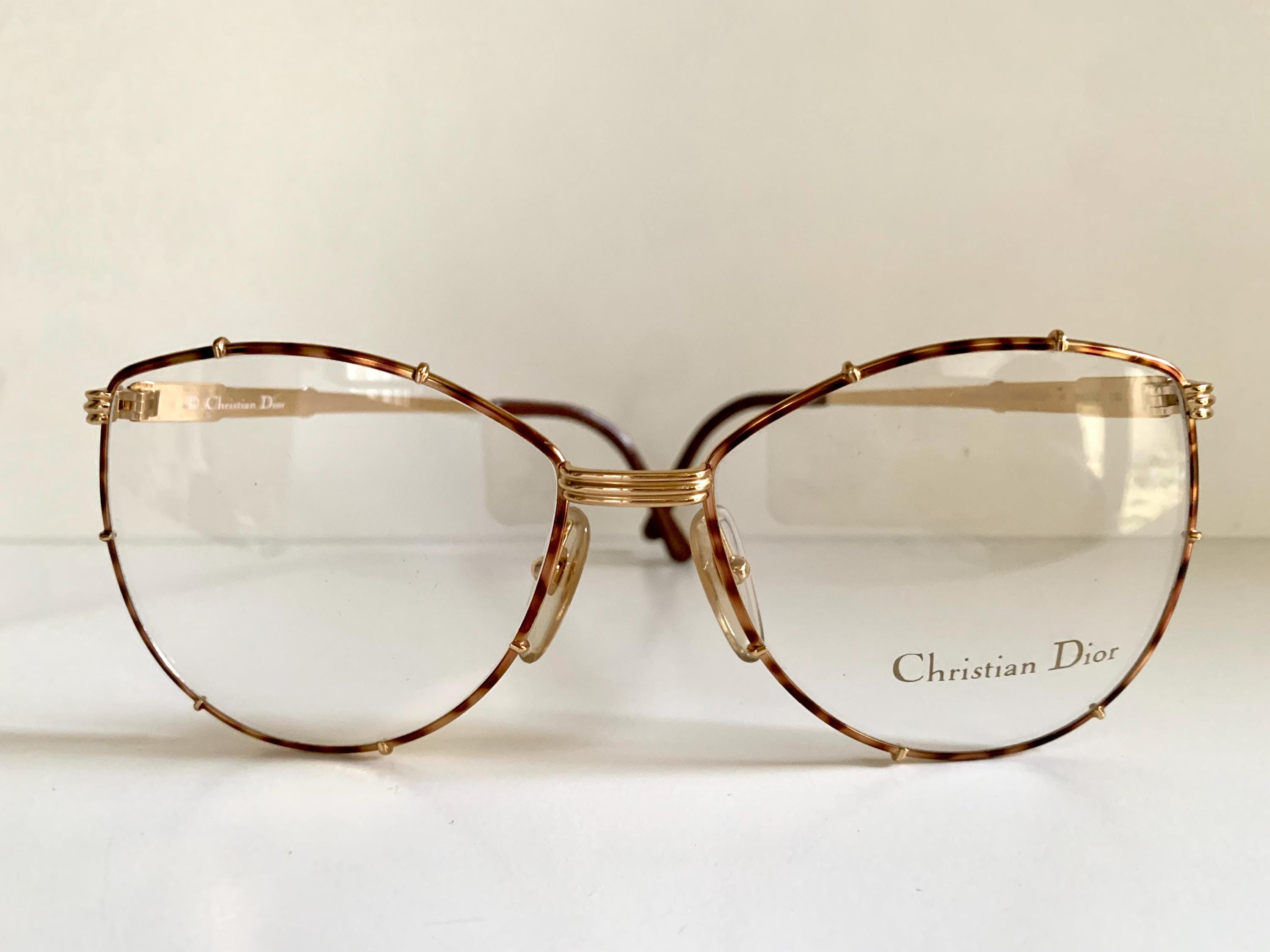 Christian Dior Vintage Glasses - 2472 Golden and Tortoise