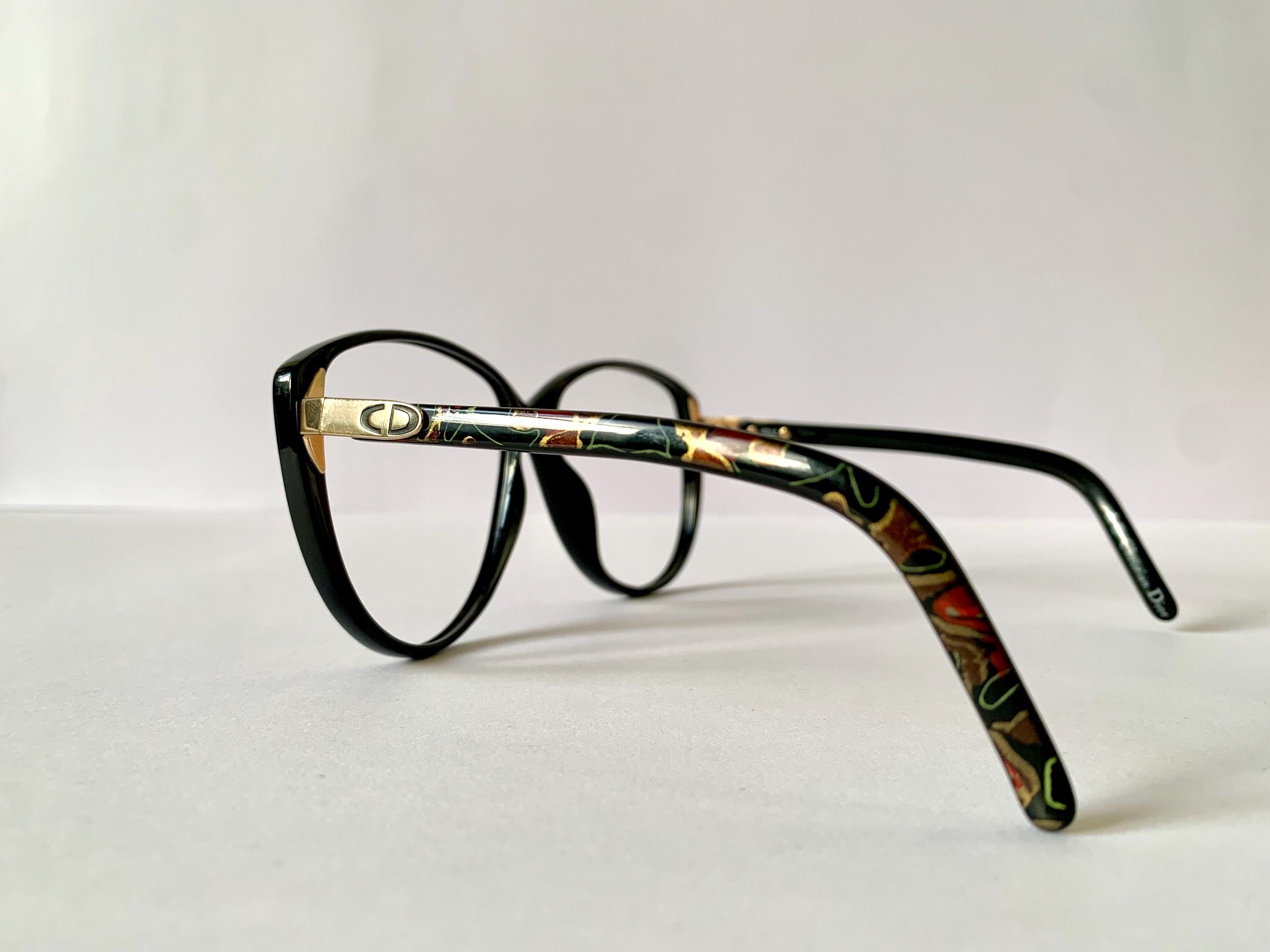 Christian Dior vintage eyeglasses 80’s Christian Dior Vintage Glasses - 2277 XL 80s Frames - Etsy