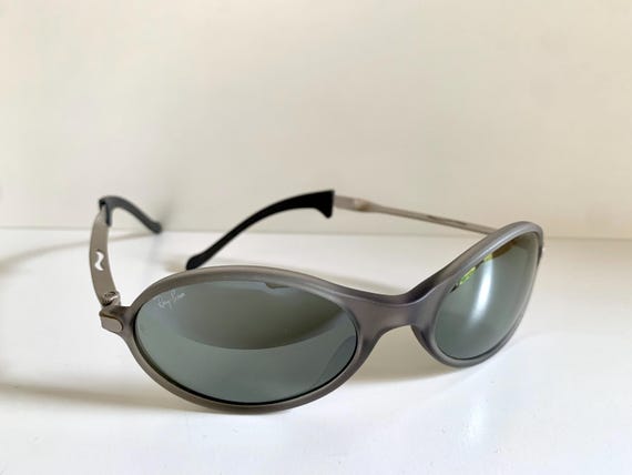 Ray Ban B&L USA Vintage Sunglasses - W2391 Orbs Ellipse - Etsy display picture 3