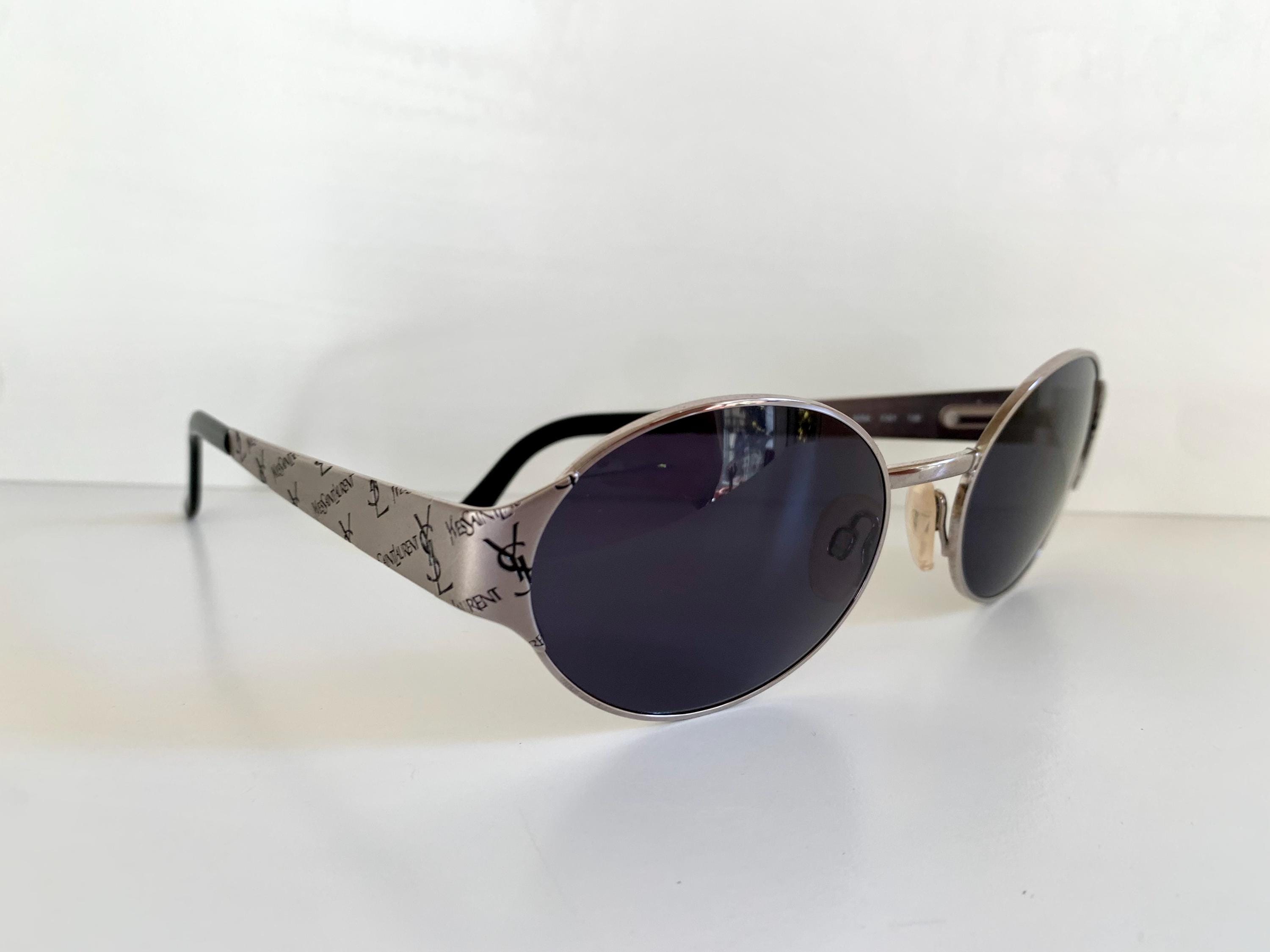Yves Saint Laurent Vintage Sunglasses - 6054 Logos - Etsy