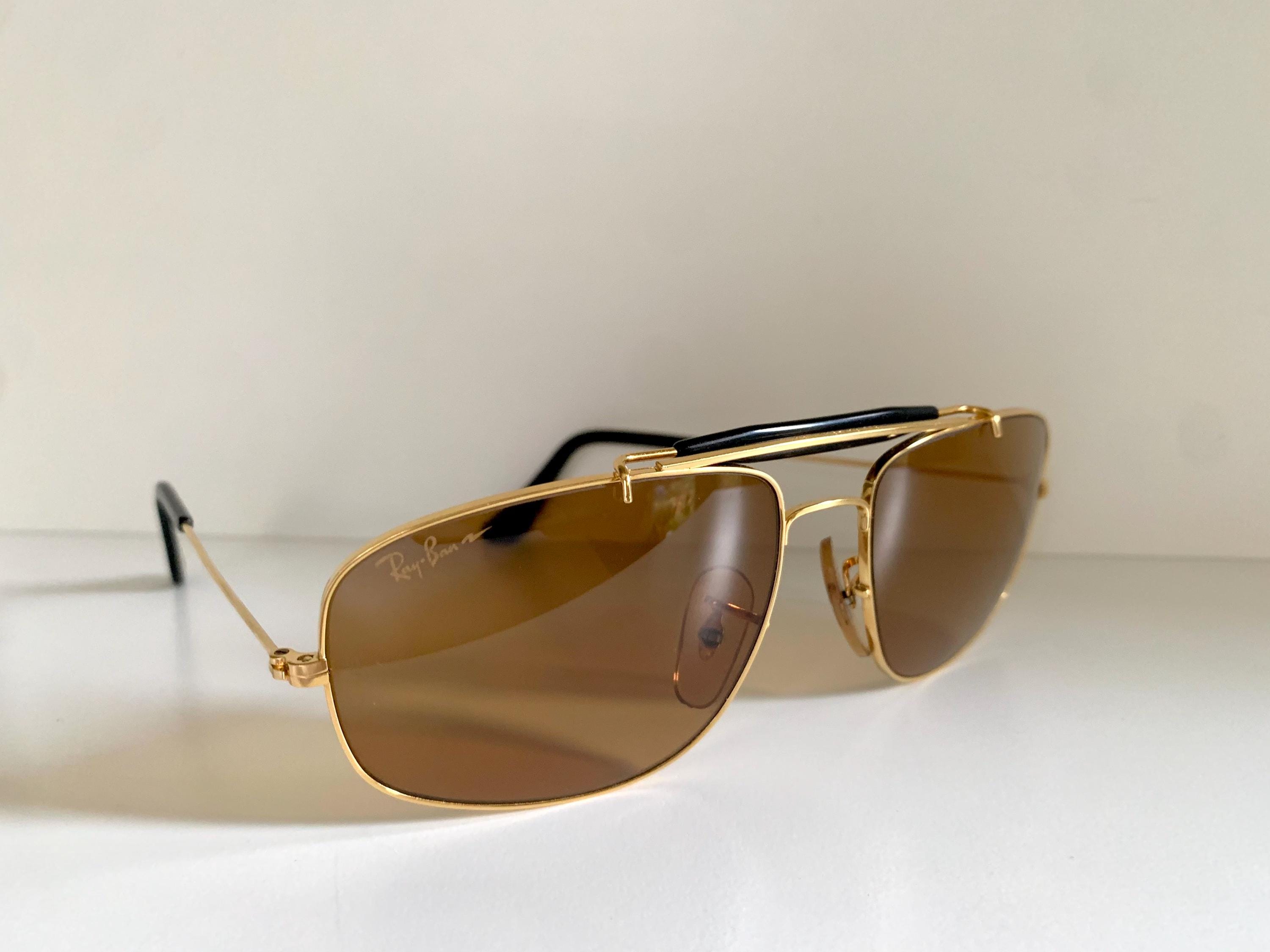美品 B&L RayBan Driving Series EXPLORER Sunglasses Ray Ban Small Explorer Driving Chromax Fantasees Case