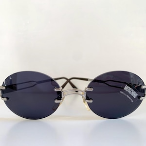 Moschino by Persol vintage rimless sunglasses -  MM3009