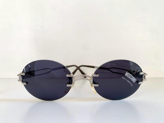 Moschino by Persol Vintage Rimless Sunglasses - MM3009  display picture 2
