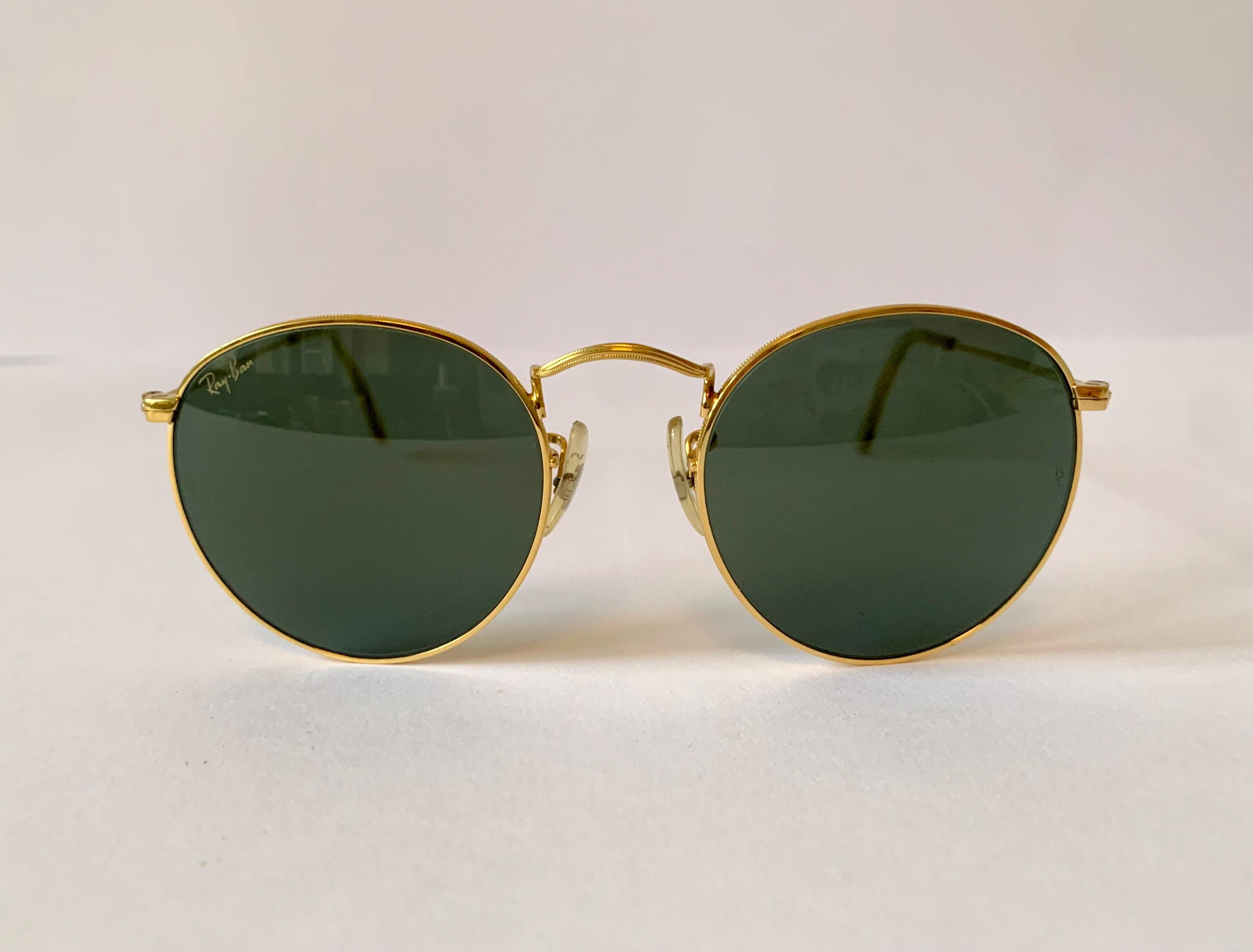 Ray Ban USA Vintage B&L W1573 Round Classic Metals