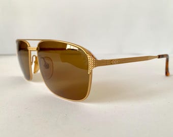 Christian Dior Vintage Sunglasses - 2840 80s golden frames
