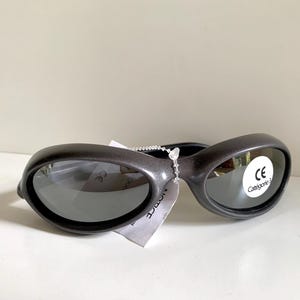 Vintage Vuarnet Extreme HERMIDAS 00s sunglasses - wrap mirrored frames made in France