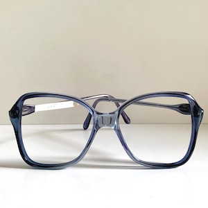Servin vintage 70s original glasses - blue frames