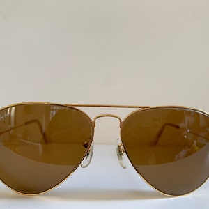 Ray-Ban アビエイター サングラス ゴールドB&L ヴィンテージ品 VINTAGE B&L RAY-BAN TEARDROP AVIATOR SUNGLASSES eyewear