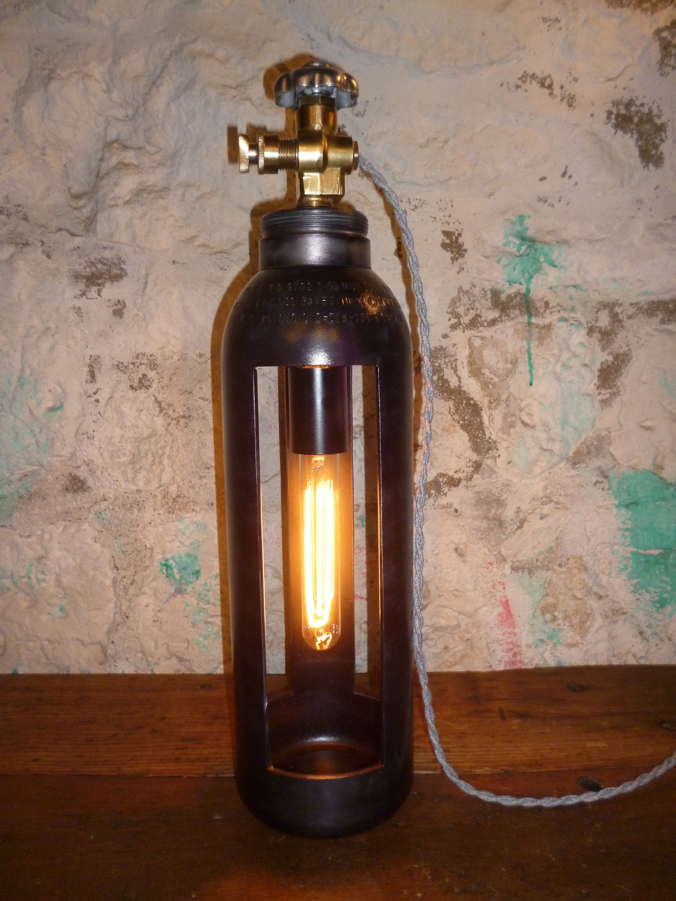 Lampe Bonbonne Gaz