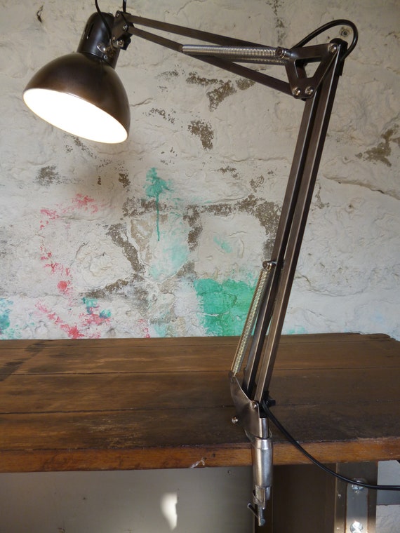 vintage architect lamp