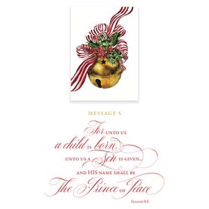 Christmas Card Boxed Set of 10 Holiday Card Personalized Christmas ...